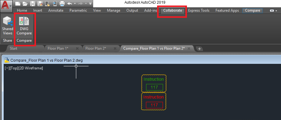 DWG Compare - TeamCAD