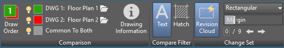 השוואת גרסאות שרטוטים – DWG Compare